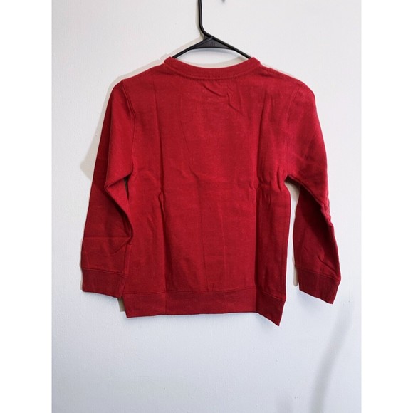 Disney's Mickey and Friends Long Sleeve Red Sweatshirt Kids size Small - Picture 2 of 8